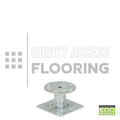 PSA Steel Adjustable Pedestal C5 - 60-90mm Range