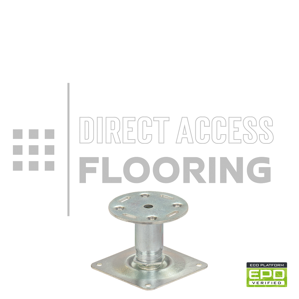 PSA Steel Adjustable Pedestal C6 - 75-115mm Range
