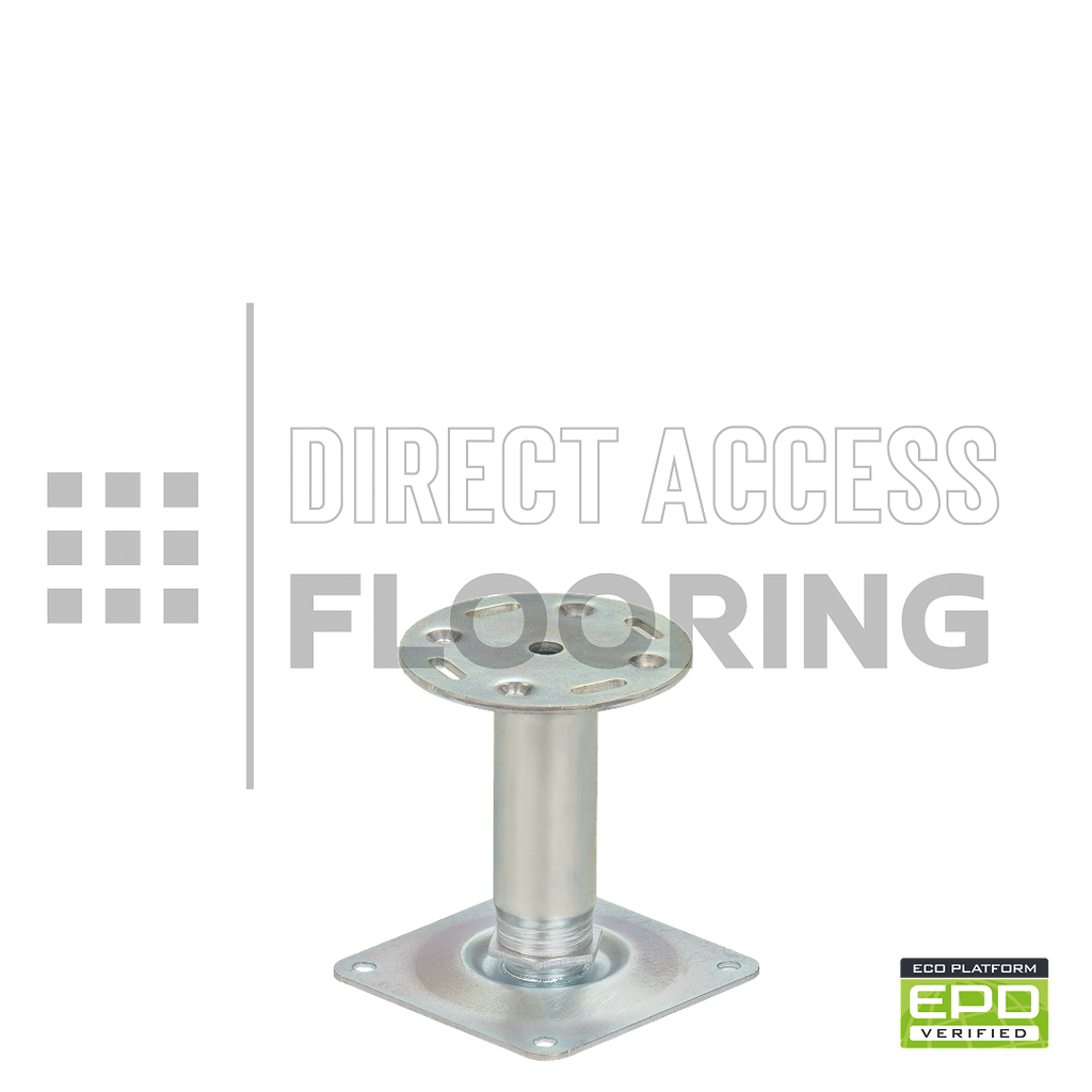 PSA Steel Adjustable Pedestal C8 - 110-185mm Range
