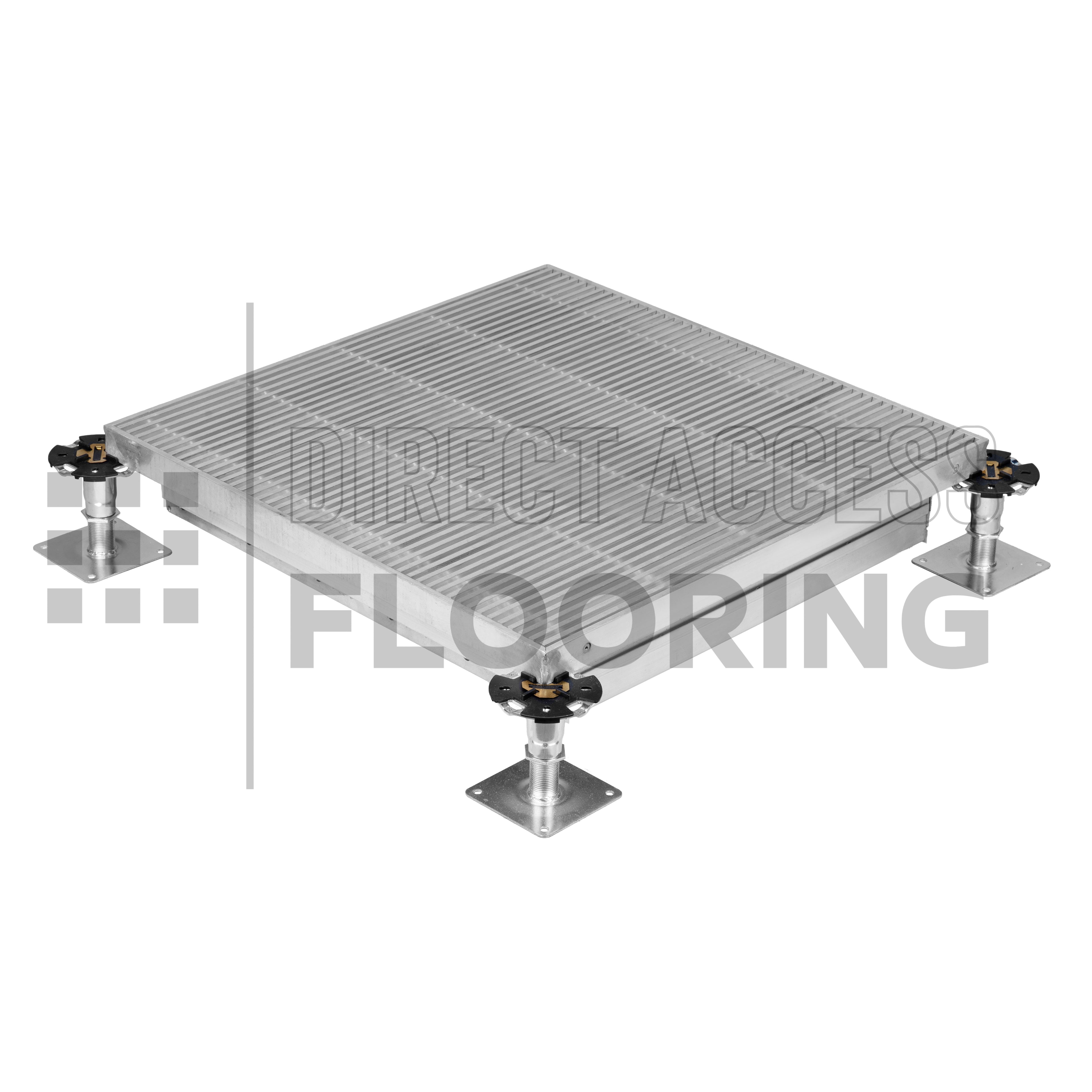 Aluminium Raised Access Floor Air Grille 600x600mm Without Damper