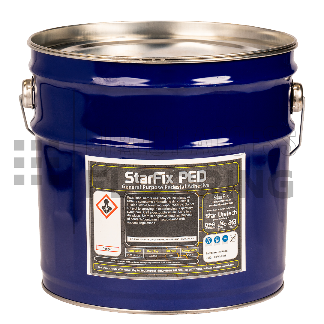 One Part 9kg Pedestal Adhesive